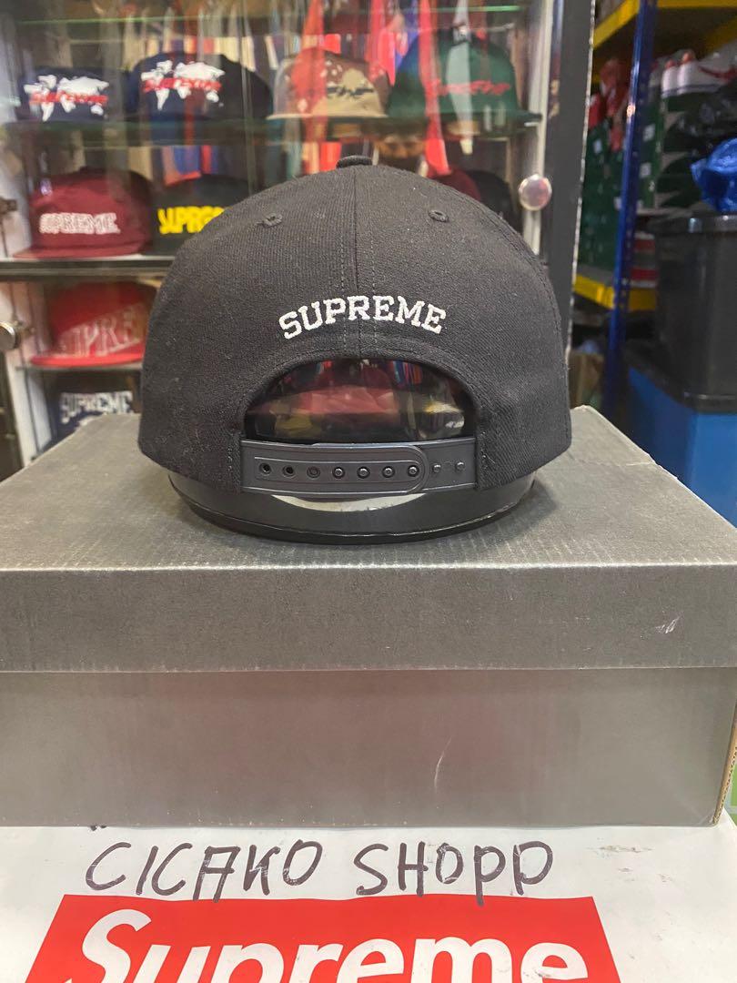 Supreme Bones Logo 5 Panel Black, Men's Fashion, Watches