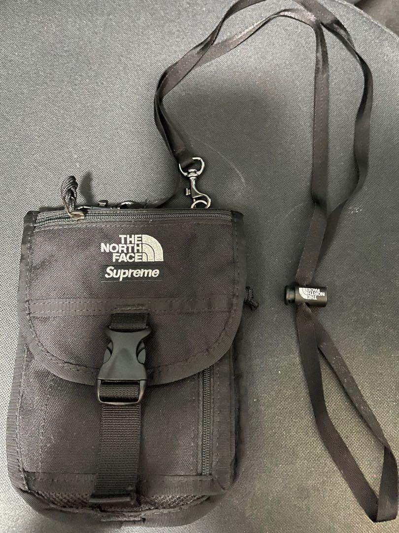 SUPREME X THE NORTH FACE RTG UTILITY POUCH - BLACK, 男裝, 袋, 小袋