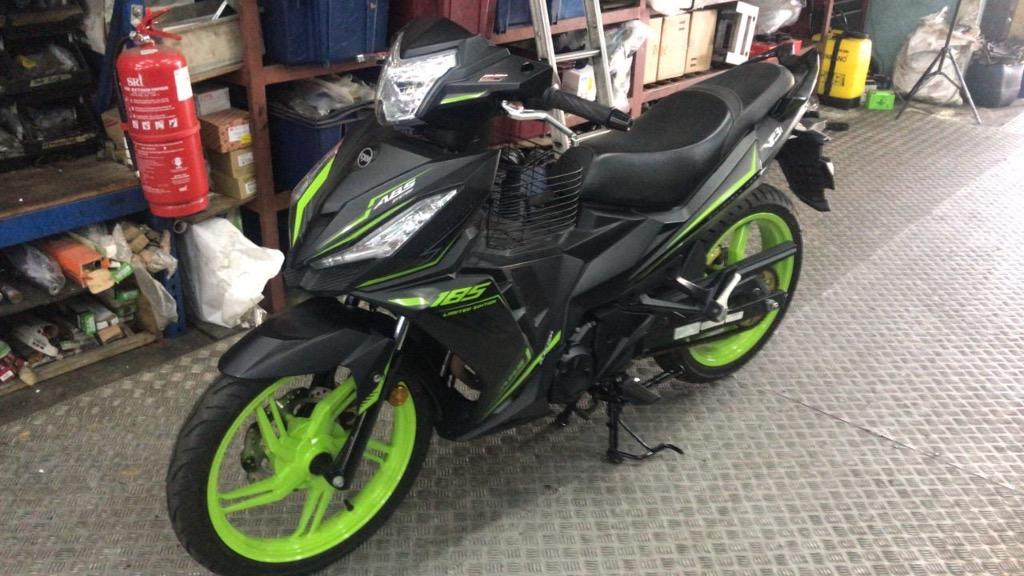 SYM VF3I 185 LIMITED EDITION ABD (PROMOSI!!!!!), Motorbikes on Carousell