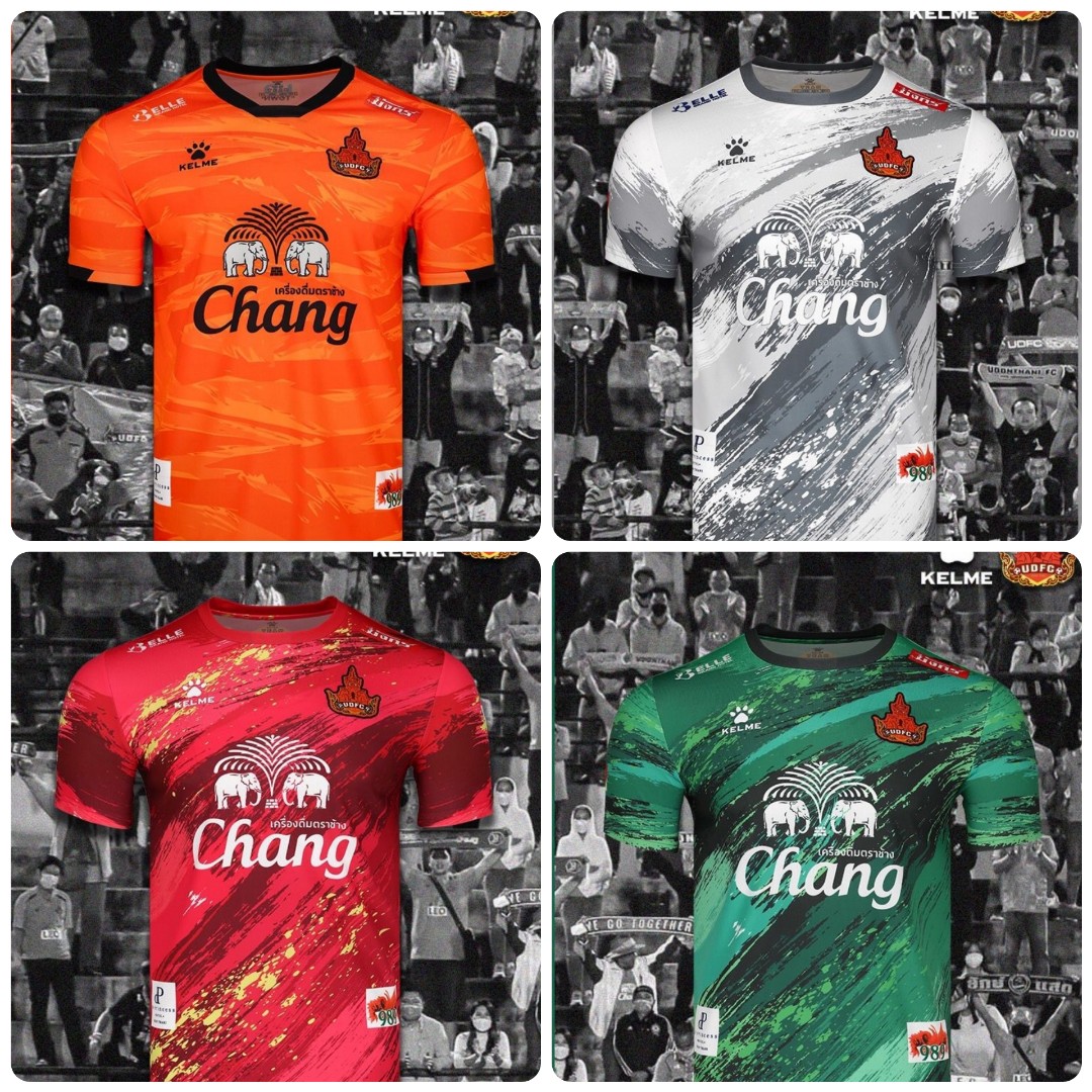 Thai League club football jerseys