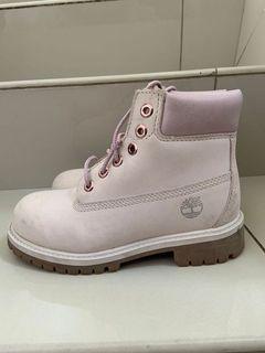 Timberland boots pink junior size 31 original