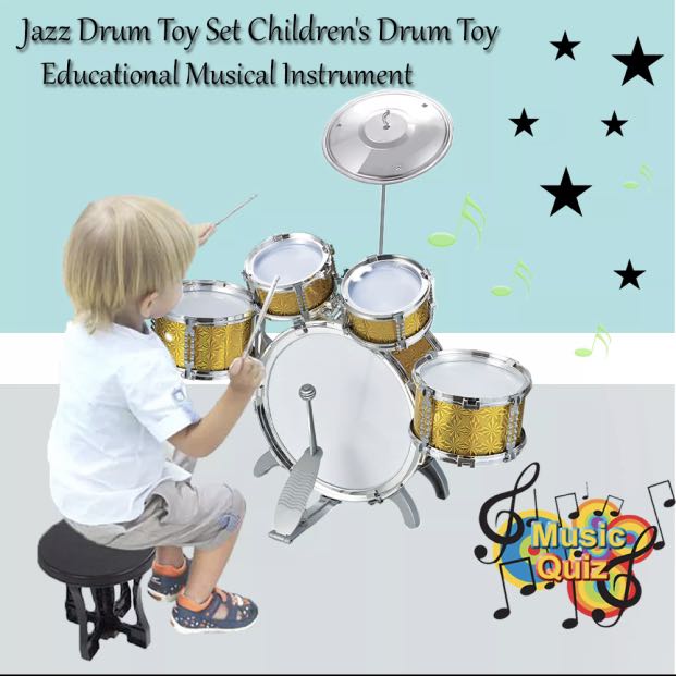 toddler drum set, Hobbies & Toys, Toys & Games on Carousell