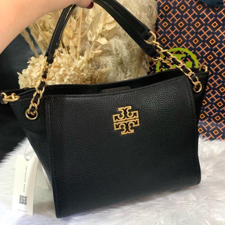 Tory Burch Britten Mini Tote, Luxury, Bags & Wallets on Carousell