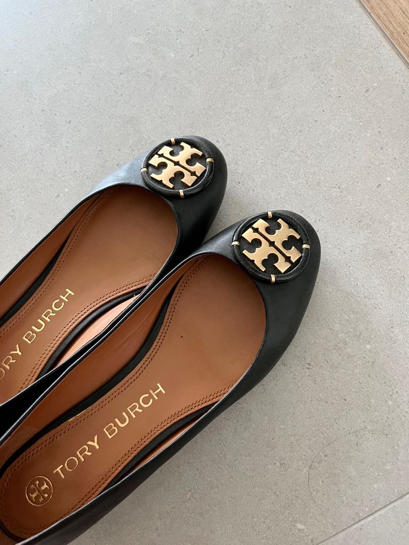 tory burch block heel shoes