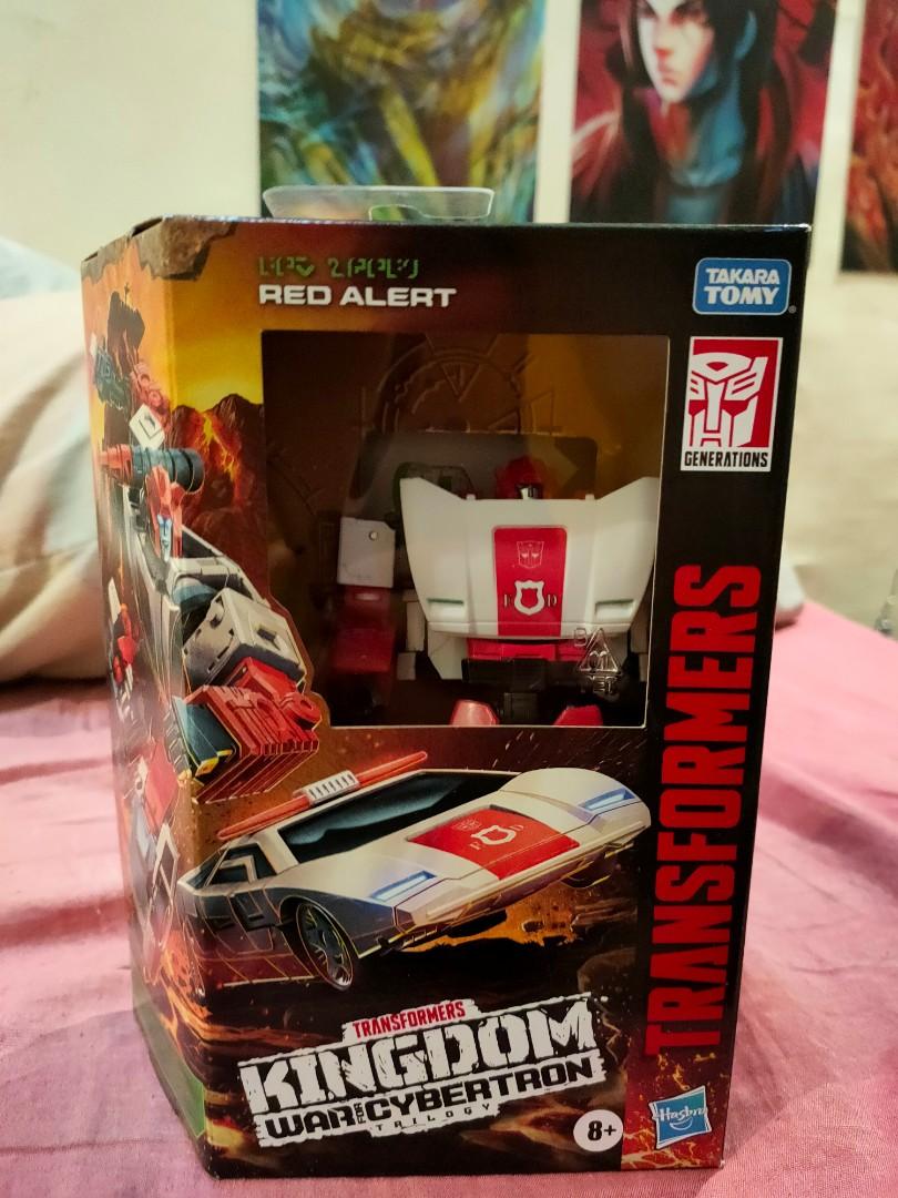 Transformers Kingdom red alert mib, Hobbies & Toys, Toys & Games on
