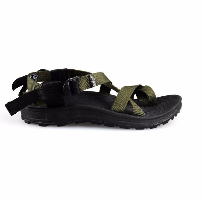 Tribu Adventure Hiking Sandals SBN Olive green Men s Fashion