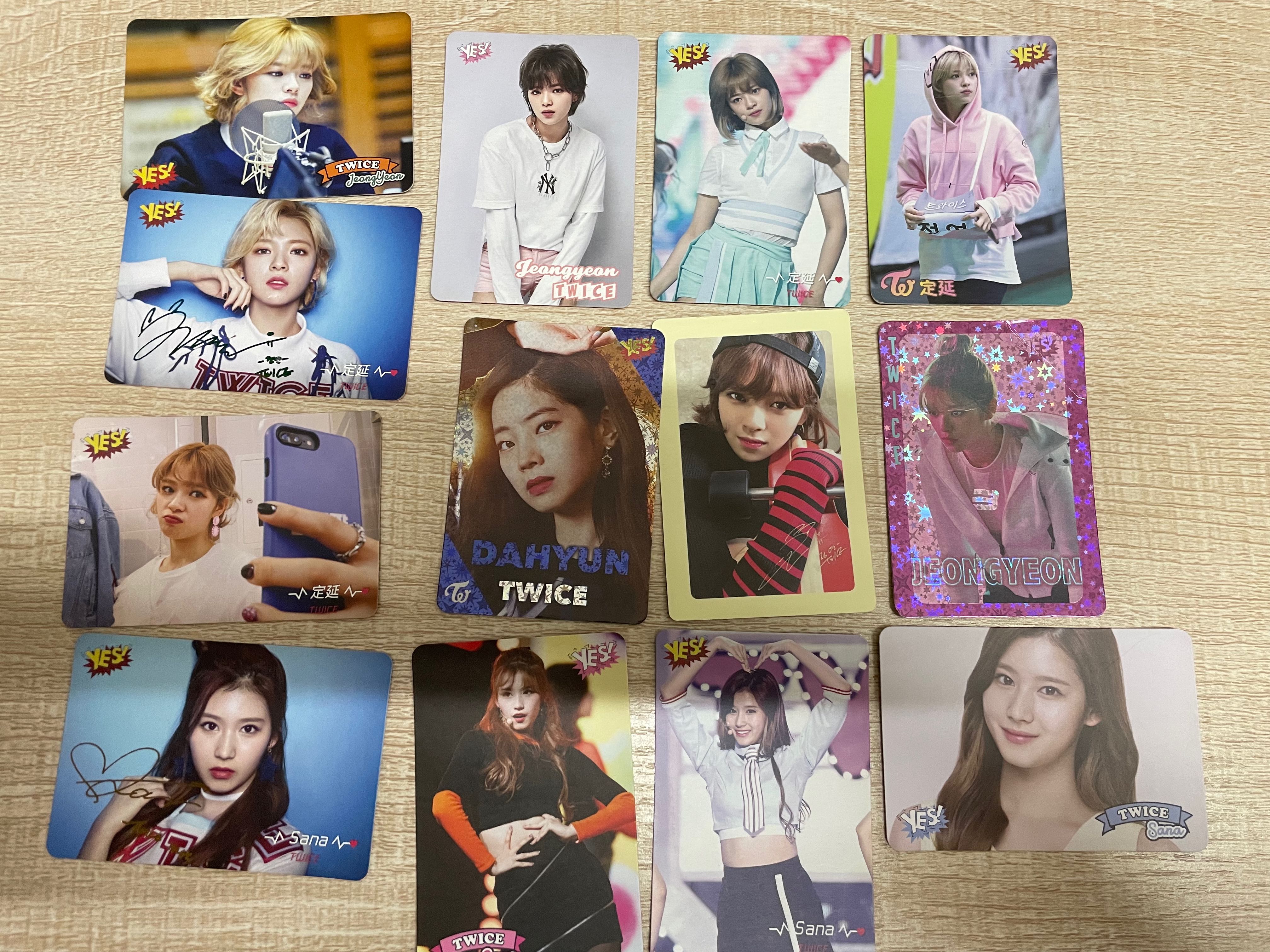 Twice Yes Card, 興趣及遊戲, 收藏品及紀念品, 明星周邊- Carousell