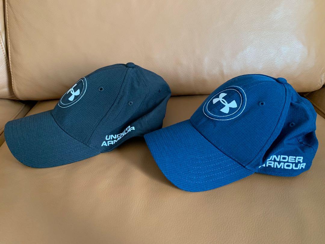 Under Armour golf hats (lot of 2) size LG/XL, Men's Fashion, Watches &  Accessories, Caps & Hats on Carousell