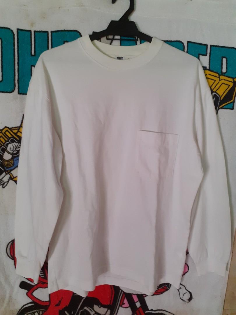 Uniqlo plain longsleeve side pocket 