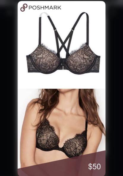 Victoria Secret Bra Bombshell Push Up Adds 2 Cup Sizes Plunge Very Sexy,  Women's Fashion, Undergarments & Loungewear on Carousell