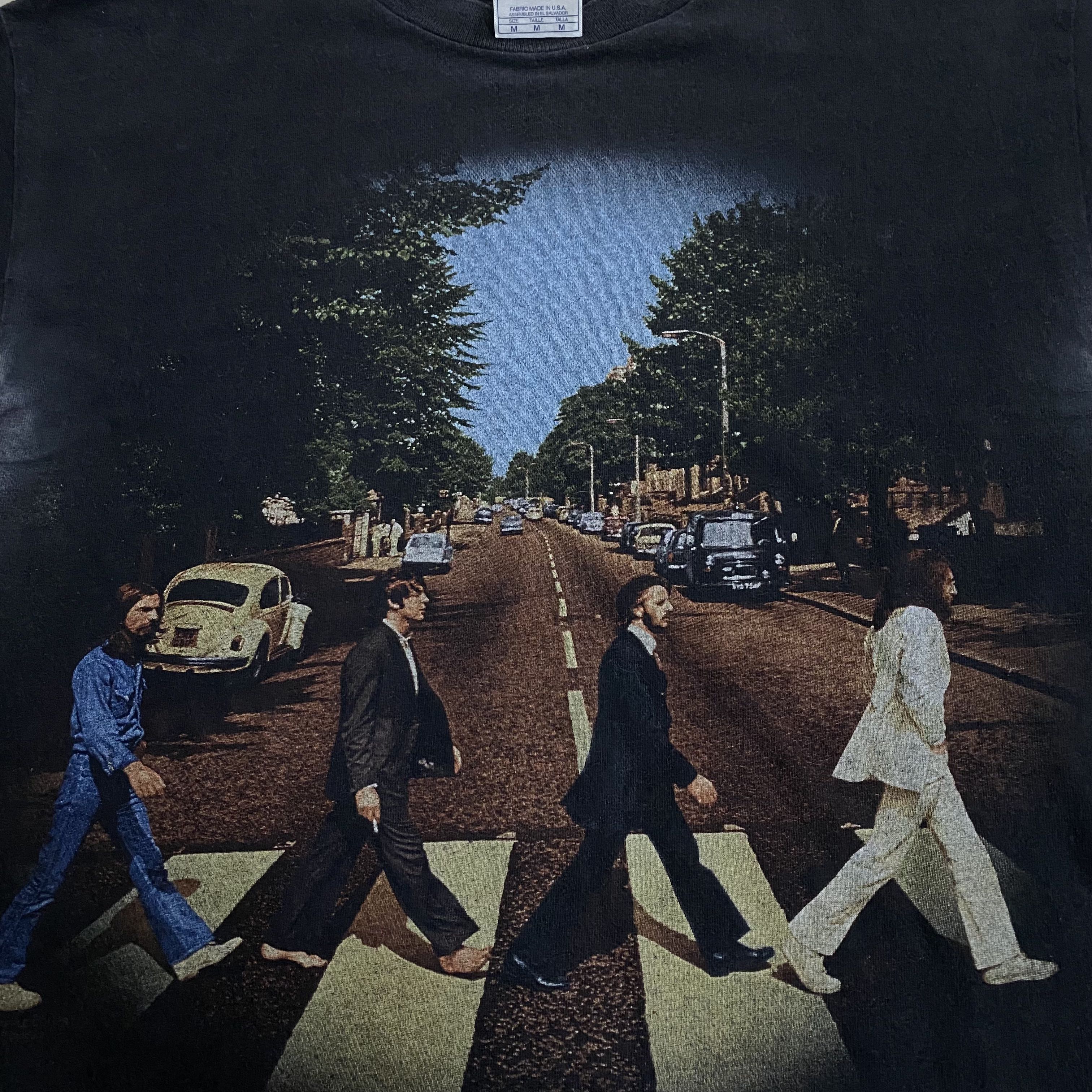 Vintage 1999 The Beatles Abbey Road Tshirt Vtg Band Tee Shirt