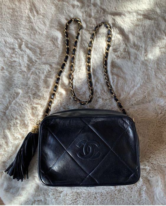 Vintage Chanel mini camera bag