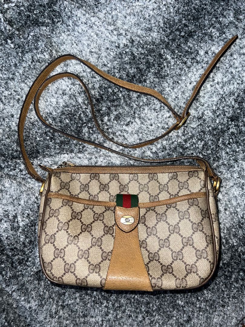 Vintage Gucci Sherry Line Shoulder Bag