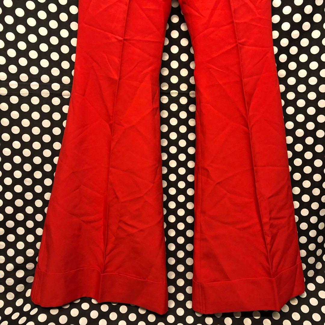 Mens 70s bell bottom pants hot sale