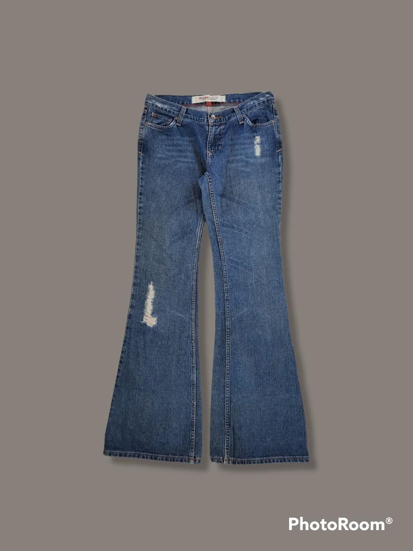 vintage mossimo low rise flare jeans 