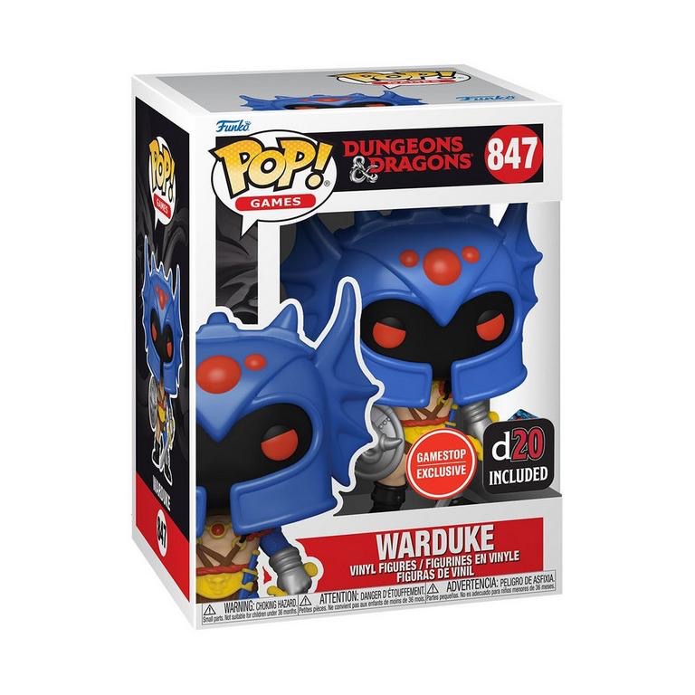 Warduke Funko POP! SE sticker d20 included - Dungeons & Dragons ...