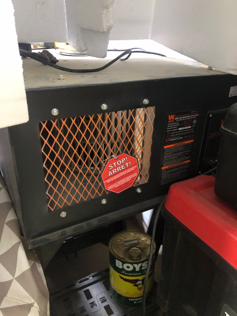 Wen air filtration system 3417, Commercial & Industrial, Construction