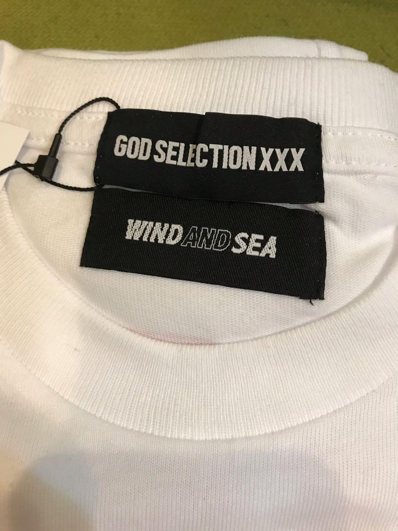 WIND AND SEA x God selection xxx, 男裝, 上身及套裝, T-shirt、恤衫 
