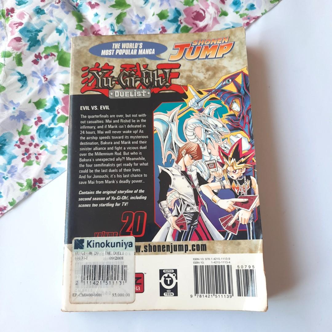 Yu Gi Oh Duelist Vol20 Kazuki Takahashi Shonen Jump Manga Buku And Alat Tulis Komik Dan 