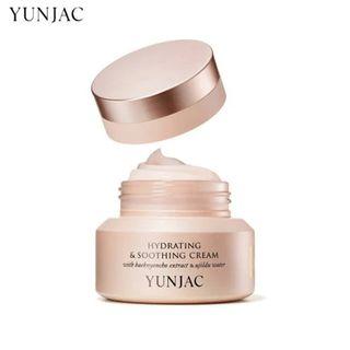 YUNJAC Hydrating & Soothing Cream with Baeknyoncho Extract & Ujildu Water 韓國 仙桃仙人掌&牛疊肚 高保濕潤膚霜 50ml