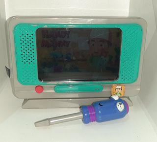 2007 Disney Mattel Handy Manny Fix It Right TV Repair Collectible Toy Collection