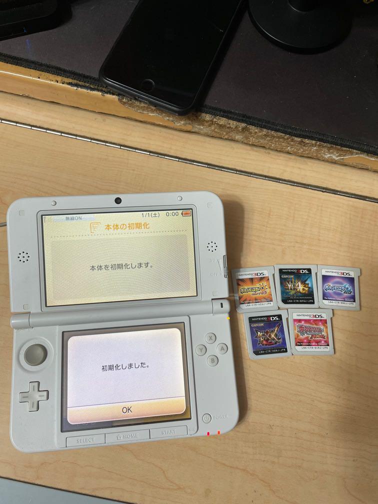 3ds連5隻game 4gb Sd Card 電子遊戲 電子遊戲機 Nintendo 任天堂 Carousell