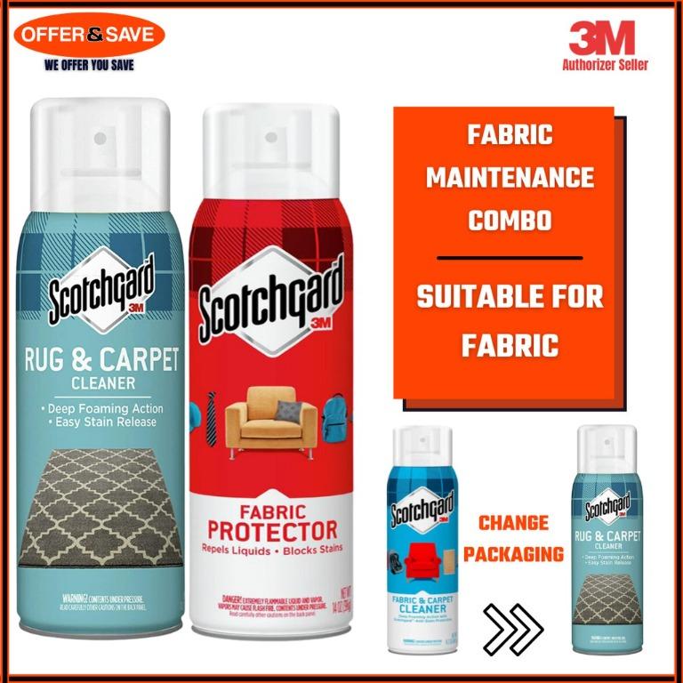 3M Scotchgard Fabric Water Shield & Rug & Carpet Cleaner [Same As