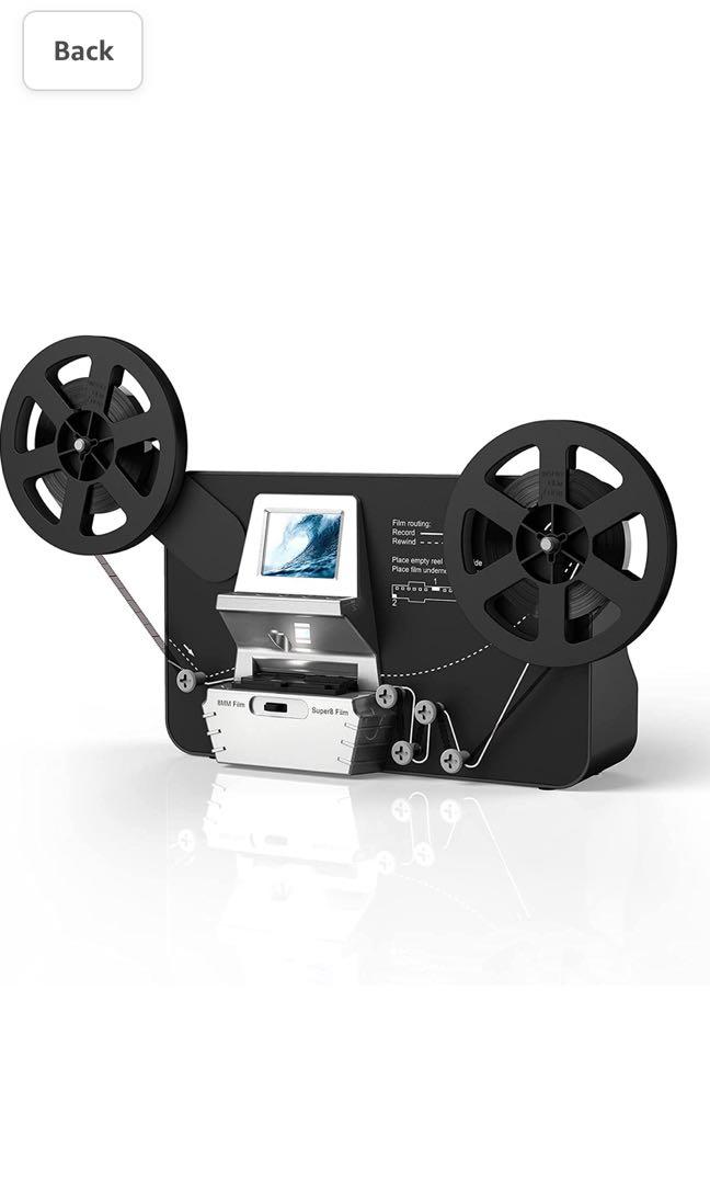 8mm  Super Reels to Digital MovieMaker Film Sanner Converter, Pro Film  Digitizer Machine with