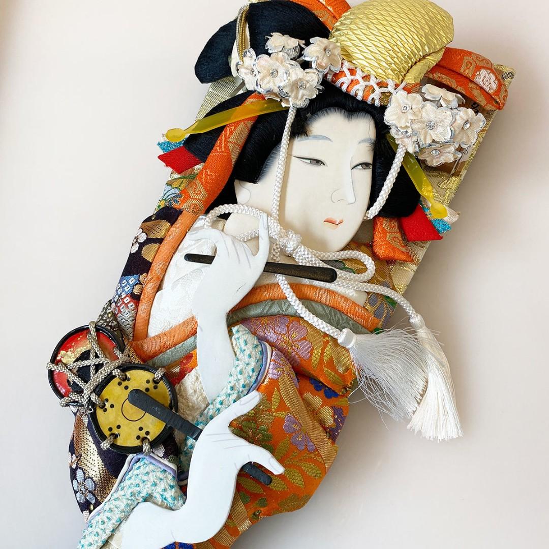 日本吉祥物羽子板🎎道成寺🎏, 興趣及遊戲, 收藏品及紀念品, 宗教物品 