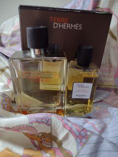 愛馬仕 Terre d'Hermès 大地男性淡香水禮盒組 EDT 100ml + 沐浴精80ml