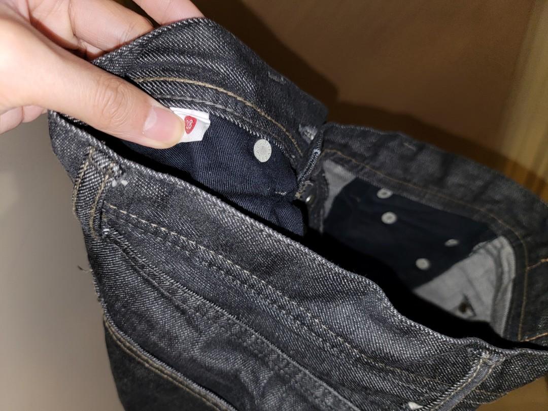 Aika Gi jeans selvedge denim, 男裝, 褲＆半截裙, 牛仔褲- Carousell