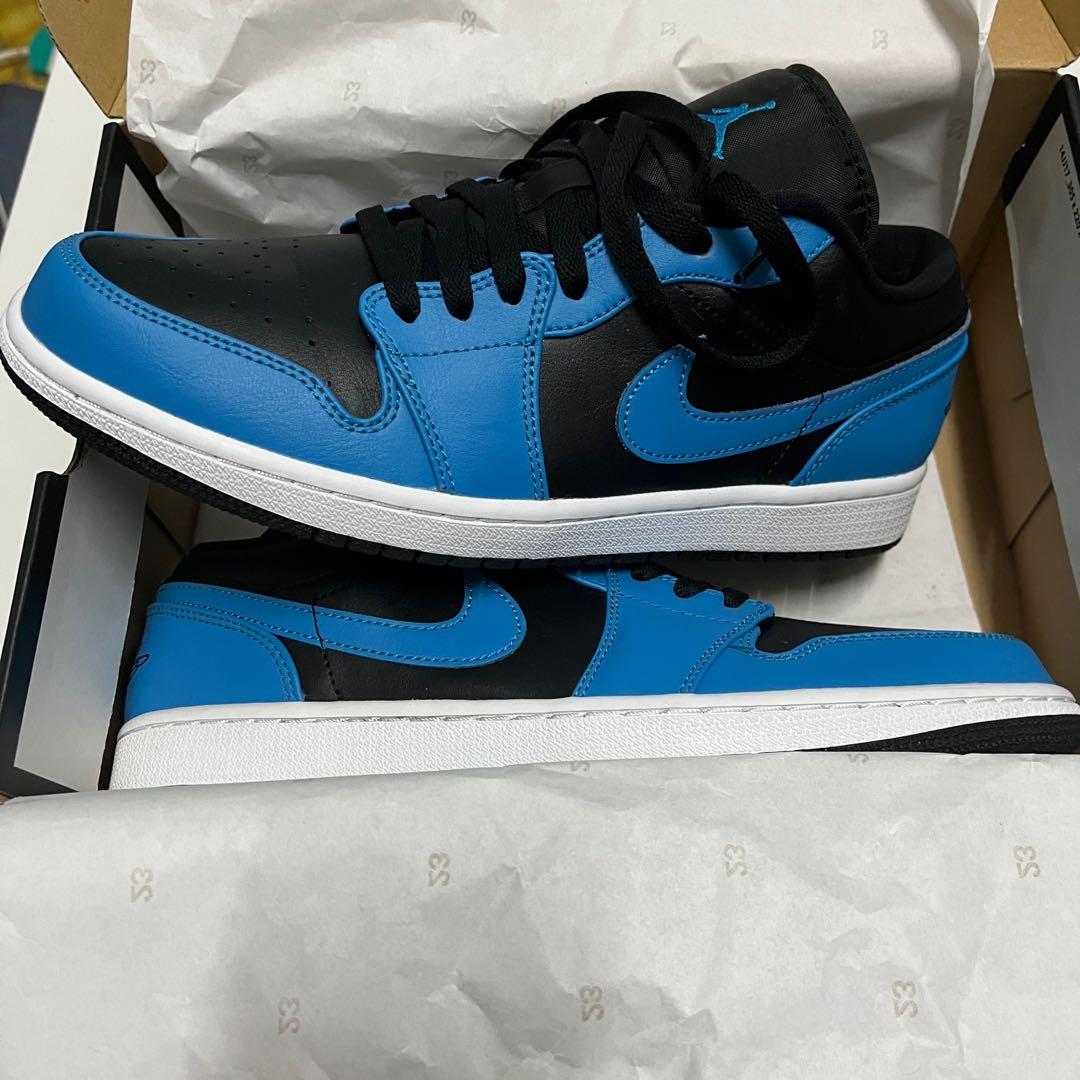 nike air jordan 1 low laser blue