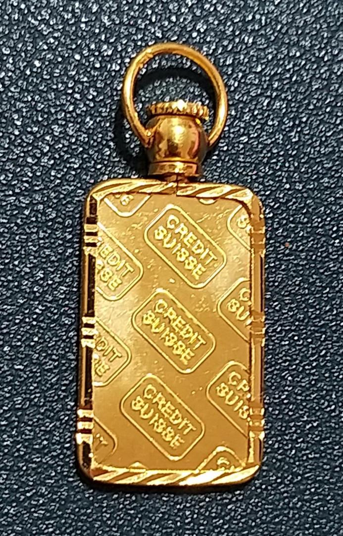 Credit suisse deals gold bar necklace