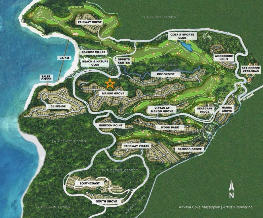 Anvaya Cove sea view lot Mango Grove not Cliffside rare hard to find