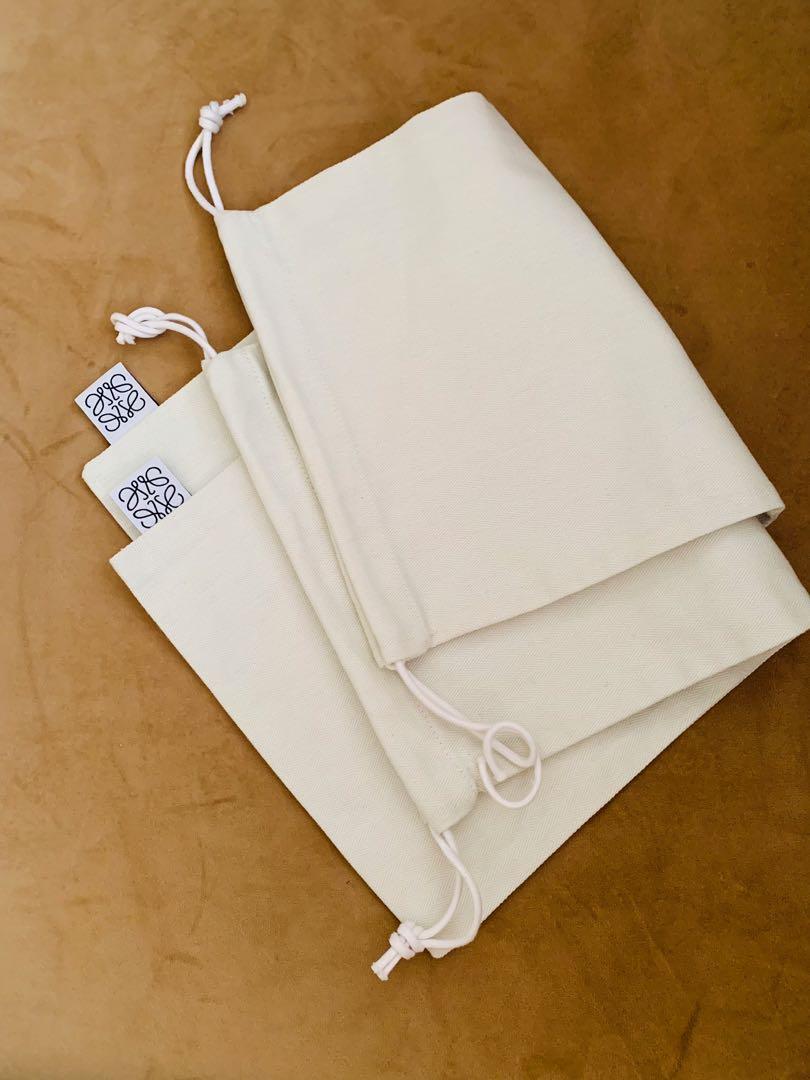 Authentic Loewe dust bag 1 set