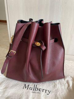 Authentic Mulberry Tyndall Bucket Bag