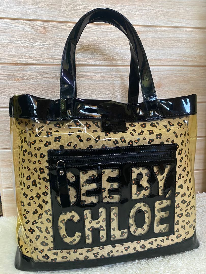 see by chloe clear tote