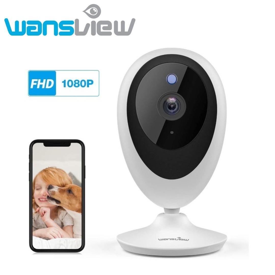 Q6) wansview Baby Monitor Camera, 1080PHD Wireless Security Camera