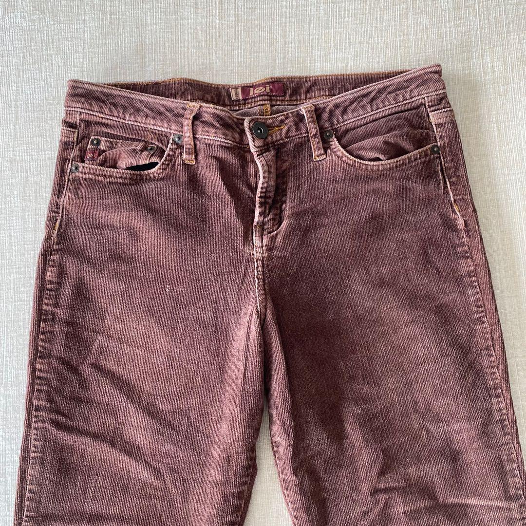 Brown flare pants / bootcut corduroy jeans