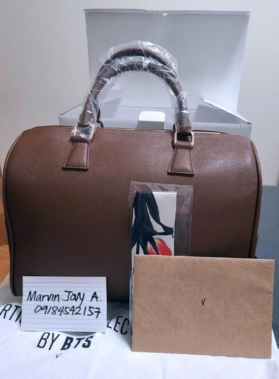 V Mute Boston Bag, Taehyung, V, Artist Made Collection by V