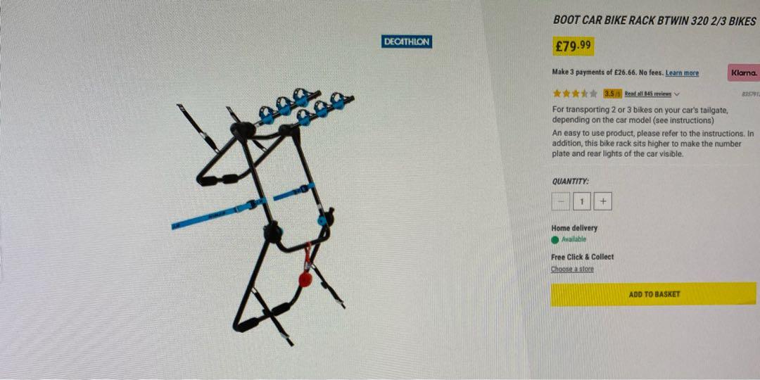 Btwin 320 bike rack manual best sale