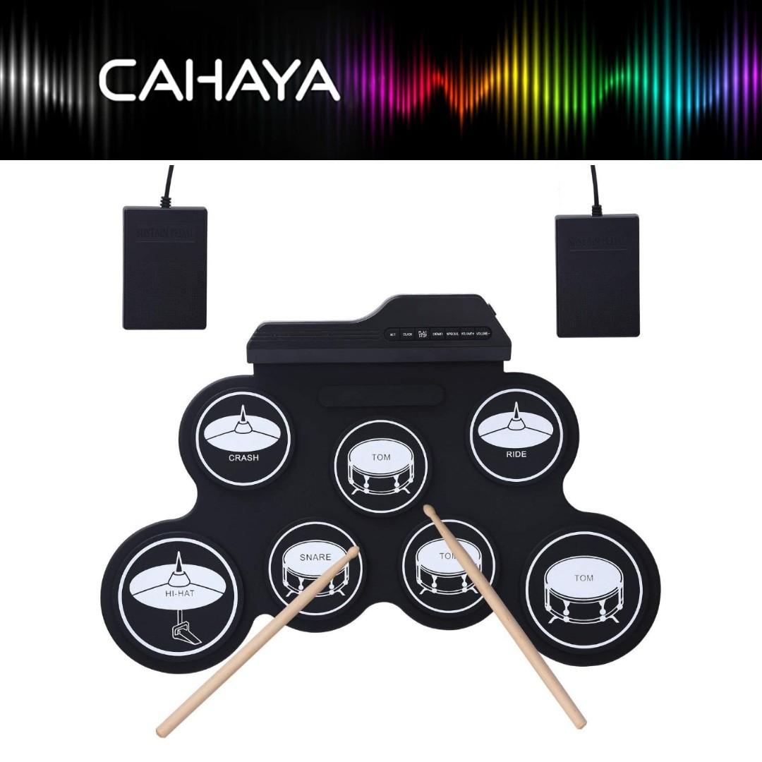 Cahaya roll up electronic drum kit deals