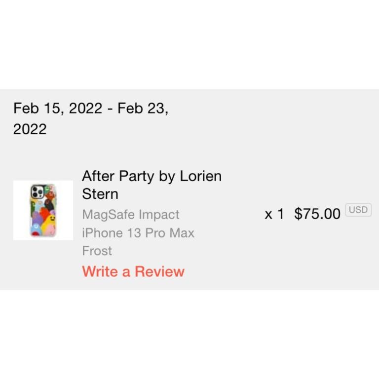 Casetify (After Party by Lorien Stern) Magsafe Impact iPhone 13 Pro