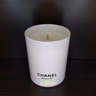CHANEL BEAUTE Candle 190g Aromatic Candle White Vip Gift Vintage RARE