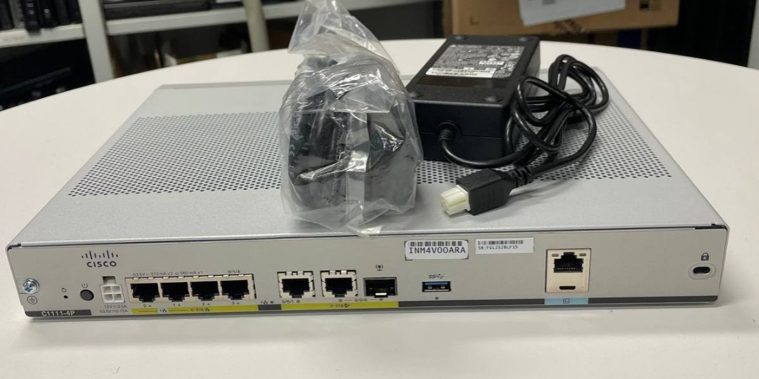 Cisco 1100 Series- C 1111-4P ISR Routers, Computers & Tech, Parts 