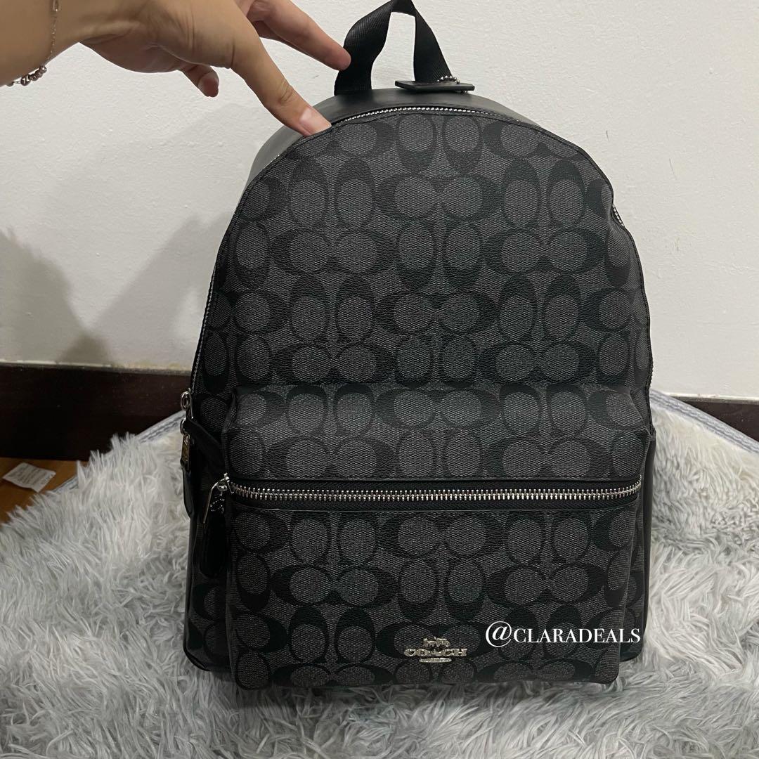 Coach Charlie Backpack Large Women s Fashion Bags Wallets Purses Pouches on Carousell
