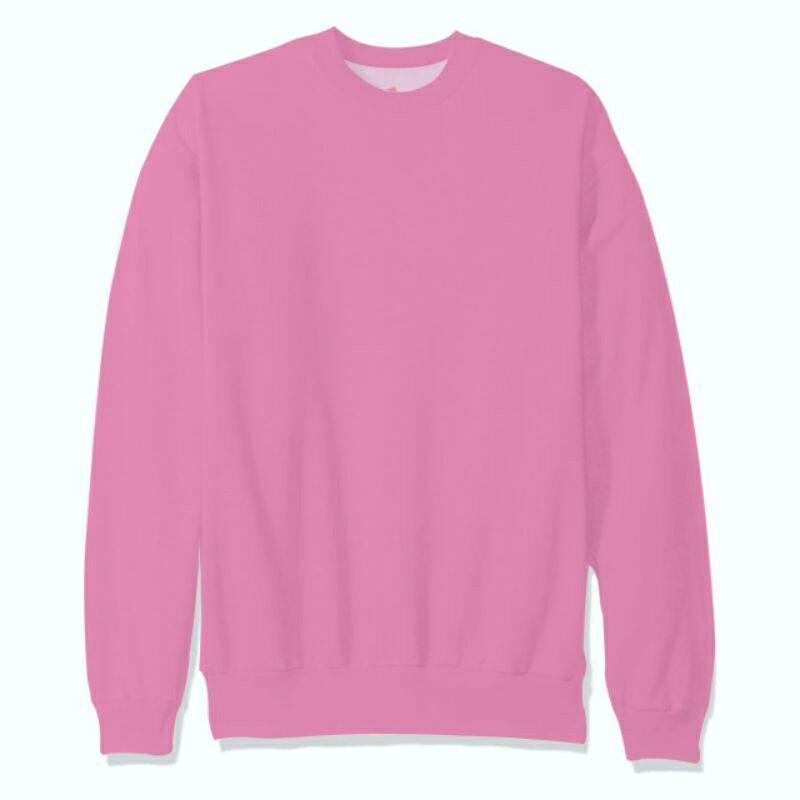 baby pink sweatshirt