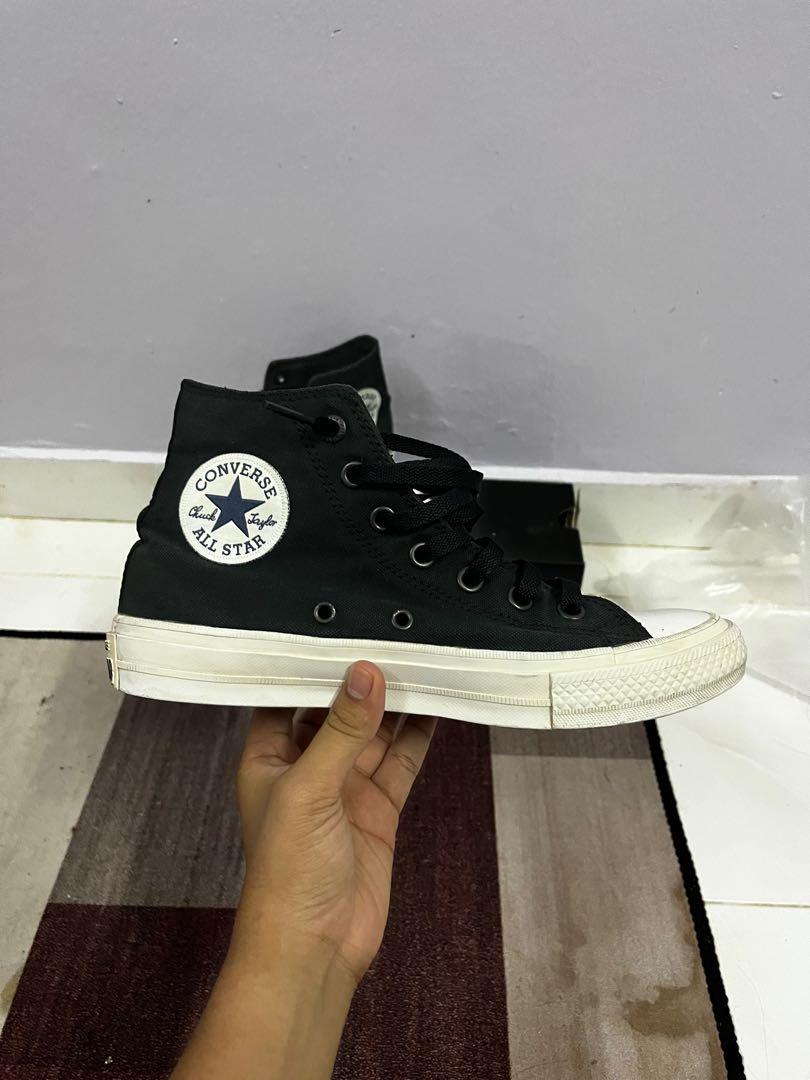 Converse lunarlon chuck taylor 2 black Men s Fashion Footwear