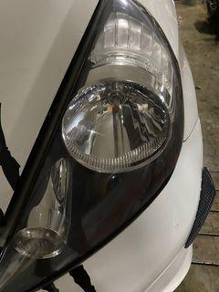 Customer wanted a Simple wax polish along with headlight restoration and car wash