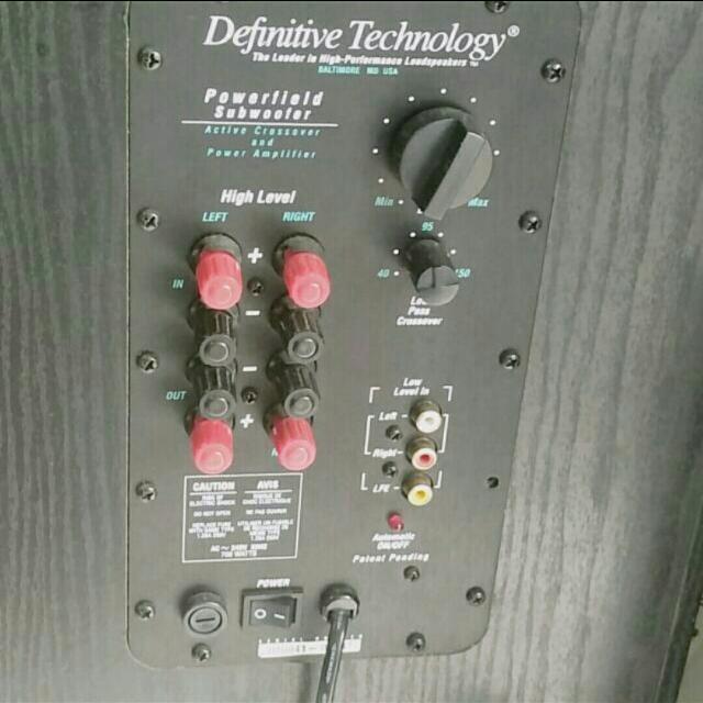 Definitive technology powerfield subwoofer dt0031 cheap